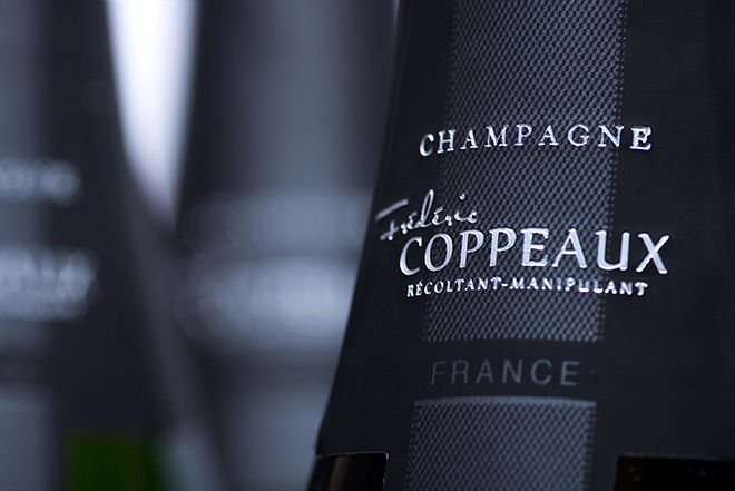 Etiquette Champagne Frédéric Coppeaux